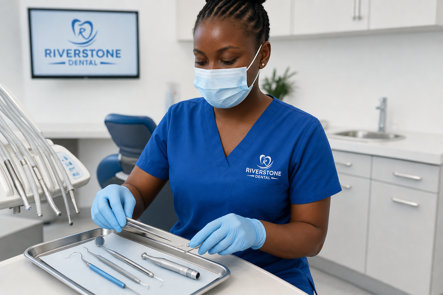 Dental Cleaning at Riverstone Dental Care, Kampala