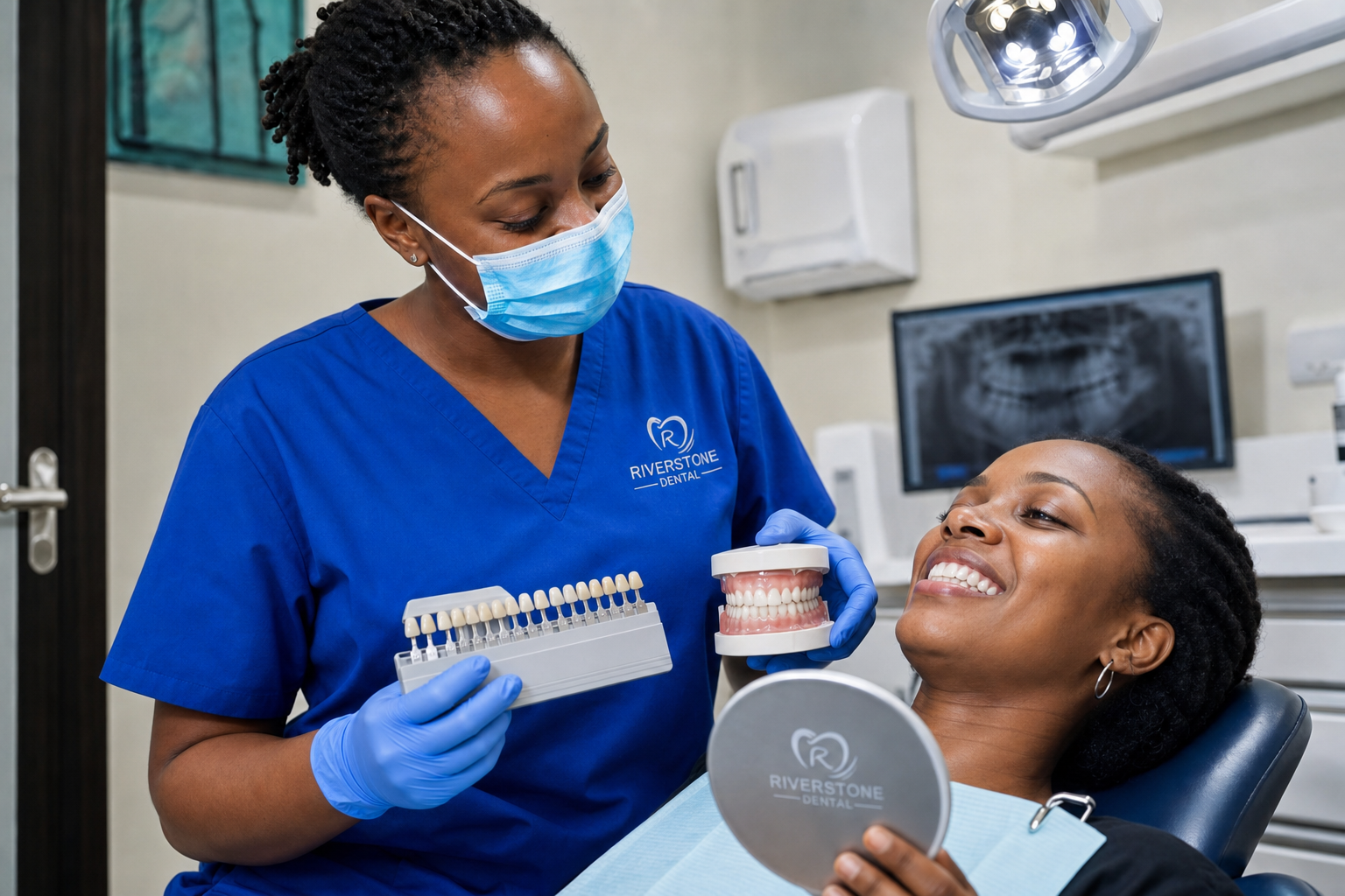 Smile Makeover at Riverstone Dental Care, Kampala