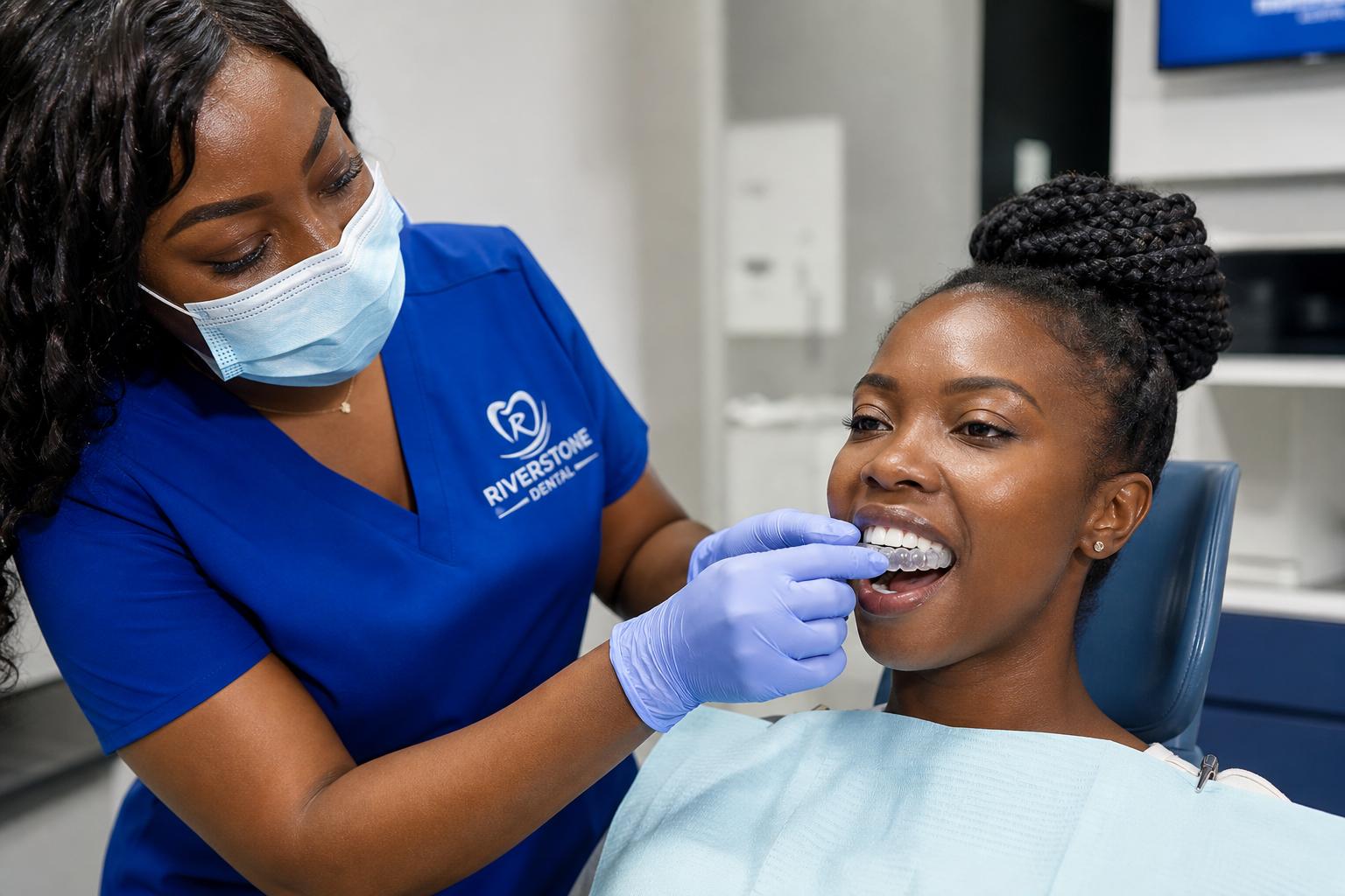 Teeth Whitening at Riverstone Dental Care, Kampala